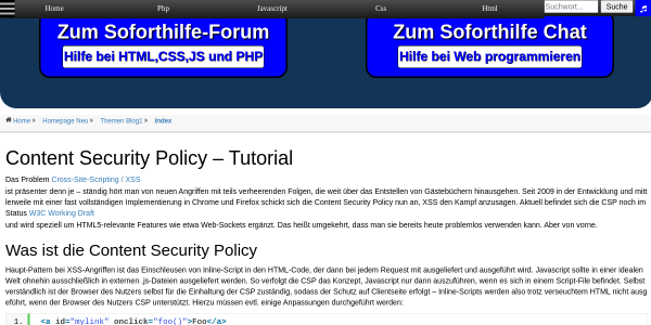 content security policy tutorial 