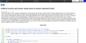 Volltext Suche Auf Einer Seite Bzw In Einen Element.html
