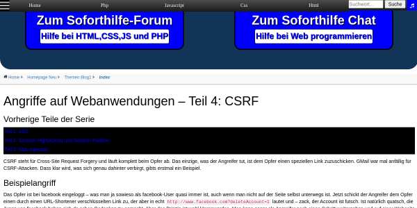 angriffe auf webanwendungen teil 4 csrf 