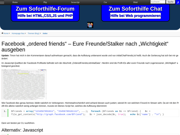 facebook ordered friends eure freundestalker nach wichtigkeit ausgeben 