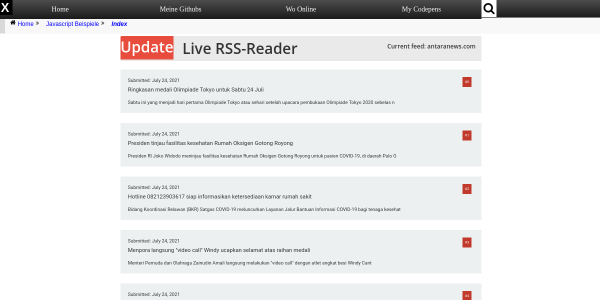 rss feeds 
