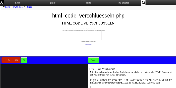 html code verschluesseln 