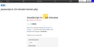 Javascript In 15 Minuten Lernen
