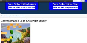 Canvas Slideshow With Jquery