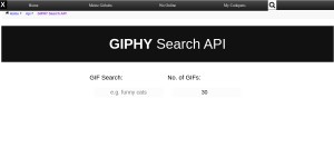 GIPHY Search API
