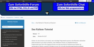Pyton Handbuch