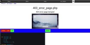 403 Error Page