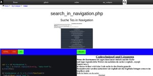 Search In Navigation
